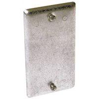 Southwire G19290-UPC Box Cover, 0.21 in L, 2 in W, Rectangular, Steel, Zinc-Plated