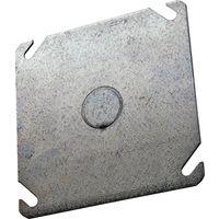 Southwire 52C6-UPC Blank Cover, 0.06 in L, 4 in W, Square, Steel, Galvanized
