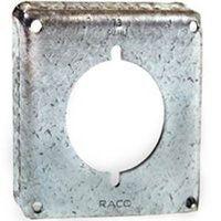 Southwire G1944-UPC Box Cover, 1/2 in L, 4 in W, Square, 1-Gang, Steel, Silver, Galvanized