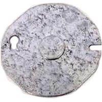 Southwire 24C6-UPC Box Cover, 3-1/2 in L, 3-1/2 in W, Octagonal, Steel