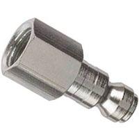 Tru-Flate 12-613 Plug, 3/8 in, FNPT, Steel