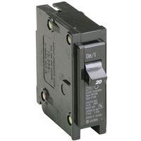 Cutler-Hammer BR120 Circuit Breaker, Mini, Type BR, 20 A, 1 -Pole, 120/240 V, Plug Mounting