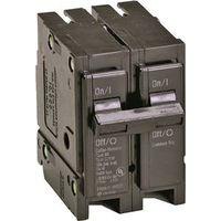 Cutler-Hammer BR220 Circuit Breaker, Mini, Type BR, 20 A, 2 -Pole, 120/240 V, Plug Mounting