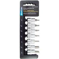 Vulcan TS1007S-P Socket Set, Chrome Vanadium Steel, Chrome