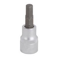 Vulcan 3506007421 Hex Bit Socket, 7 mm Tip, 3/8 in Drive, Chrome, 1-7/8 in OAL