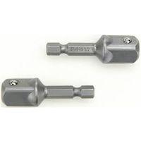 Irwin 3567951C Socket Adapter, 1/2 in Drive, Square Drive, Steel