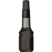 Milwaukee 48-32-4423 Insert Bit, #3 Drive, Square Recess Drive, 1/4 in Shank, Hex Shank, 1 in L, Steel