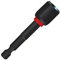 Milwaukee 49-66-4537 Nut Driver, 1/2 in Drive, 2-9/16 in L, 1/4 in L Shank, Hex Shank