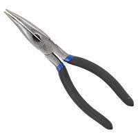 Vulcan PC974-02 Bent Nose Plier, 8 in OAL, 1.6 mm Cutting Capacity, 5.2 cm Jaw Opening, Black Handle, 7/8 in W Jaw