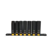 DEWALT DWMT74449OSP Series Socket Set, Includes: 13 mm, 14 mm, 15 mm, 16 mm, 17 mm, 18 mm, 19 mm Sockets