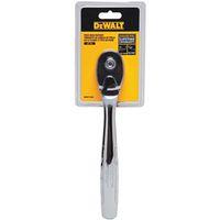 DEWALT DWMT71805 Ratchet, 1/2 in Drive, 12-6/16 in OAL, Chrome