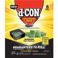 d-CON 98665 Refillable Bait Station, Solid