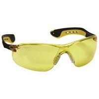 3M 47013-WV6 Safety Glasses, Anti-Fog, Anti-Scratch Lens, Black/Yellow Frame