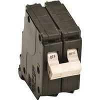 Cutler-Hammer CHF240 Circuit Breaker with Flag, Mini, Type CH, 40 A, 2 -Pole, 120/240 V, Instantaneous Trip