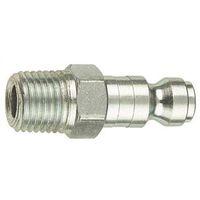 Tru-Flate 12-605 Plug, 3/8 in, MNPT, Steel, 300 psi
