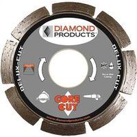 Diamond Products 22783 Circular Saw Blade, 6 in Dia, 7/8 in Arbor, Applicable Materials: Concrete