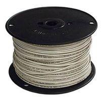 Southwire 14WHT-SOLX500 Series Building Wire, White Sheath, 14 AWG Wire, 1-Conductor, 500 ft L, Copper Conductor, Solid