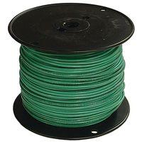 Romex 12GRN-SOLX500 Series Building Wire, Green Sheath, 12 AWG Wire, 1-Conductor, 500 ft L, Copper Conductor, Solid