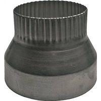 Imperial GV0808-A Short Duct Reducer, 6 in L, 30 Gauge, Galvanized Steel
