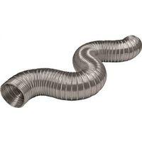Lambro 306 Flexible Semi-Rigid Duct, 6 in, 8 ft L, Aluminum