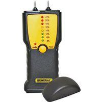 General MM1E Moisture Meter, 7 to 15% WME Low, 16 to 35% WME High, 0.1 % Accuracy, LED Display