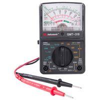 Gardner Bender GMT-318 Multimeter, Analog Display, Functions: AC Voltage, DC Current, DC Voltage, Resistance, Black