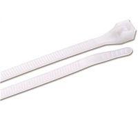 Gardner Bender 45-315 Cable Tie, 4 in Max Bundle Dia, Double-Lock Locking, 6/6 Nylon, Natural, 14 in L, 8/BAG