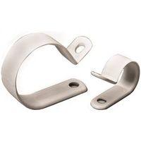 Gardner Bender PPC-1550 Cable Clamp, 1/2 in Max Bundle Dia, Plastic, White