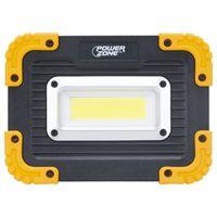 PowerZone OG002 Work Light, 1-Lamp, LED Lamp, 1500 Lumens, Black with Orange