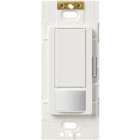 Eaton Wiring Devices OS306U-W-K Motion Sensor Switch, 120 V, 1-Pole, Motion Sensor, 180 deg Sensing, 450 sq-ft Sensing