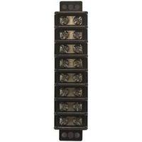 Gardner Bender GTB-408 Terminal Block, 600 V, 30 A, 8 -Pole, 2 -Row
