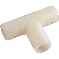 Anderson Metals 53724-10 Hose Tee, 5/8 in, Barb, Nylon