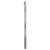 Irwin 88805 Spade Drill Bit, 5/16 in Dia, 6 in OAL, Flat Flute, 1/4 in Dia Shank, Hex Shank