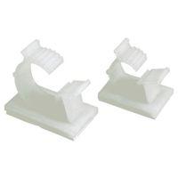 Gardner Bender GKK-1575 Cable Holder, 3/4 in Max Bundle Dia, Nylon/Plastic, White