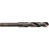 Irwin 91148 Silver and Deming Drill Bit, 3/4 in Dia, 6 in OAL, Spiral Flute, 1/2 in Dia Shank, Flat, Reduced Shank