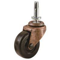 Shepherd Hardware 9347 Swivel Caster, Stem Mounting, 4.63 in W x 1-3/4 in D x 6-1/2 in H Dimensions, 1-5/8 in Dia Wheel