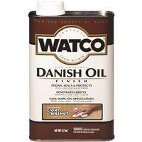 Watco 65551 Danish Oil, Light Walnut, Liquid, 1 pt, Can