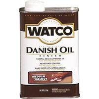 Watco 65951 Danish Oil, Medium Walnut, Liquid, 1 pt, Can