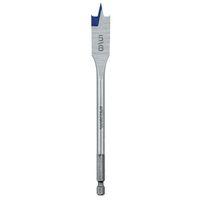 Irwin 88810 Spade Drill Bit, 5/8 in Dia, 6 in OAL, Flat Flute, 1/4 in Dia Shank, Hex Shank
