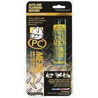 Protective Coating PC-METAL 025550 Epoxy Putty, Gray, Solid, 2 oz, Cylinder