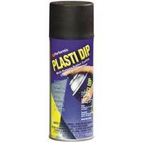 PLASTIC CTNG RUBBRZD BLK 11 OZ