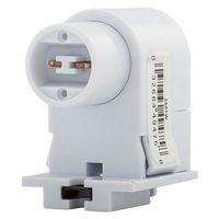 Eaton Wiring Devices 2501W-BOX Lamp Holder, 1.44 in W x 2.31 in H Dimensions, 600 VAC, 660 W, White
