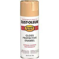 Rust-Oleum 7771830 Rust Preventative Spray Paint, Gloss, Sand, 12 oz, Can