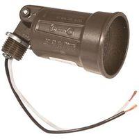 Hubbell 5606-7 Lamp Holder, Adjustable, Weatherproof, 5 in L x 2.094 in W x 2.094 in H Dimensions, 120 V, Bronze