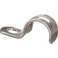 Halex 96112 Conduit Strap, 3/4 in, 4/BAG, Steel, Galvanized