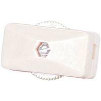Eaton Wiring Devices BP410W-SP-C Cord Switch, 3 A, 120 V, Screw Terminal, White