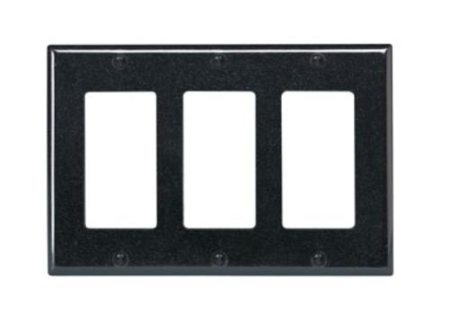 80411-00E DECORA PLATE 3G BLACK