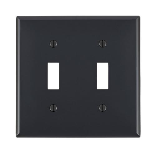 80709-00E 2G SWITCH PLATE TT BLK