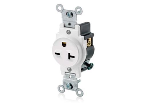 COM SNGL RECEPTCL20A WHT