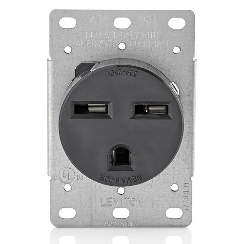 05372-000 FLUSH OUTLET 30A 250V